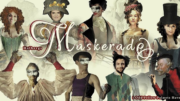 Oplev teater i det fri – Se ”Maskerade” hos Grønnegårds Teatret