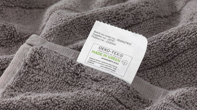 JYSK introducerer MADE IN GREEN by OEKO-TEX på tekstiler
