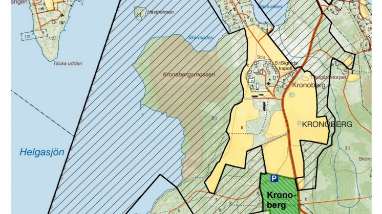 Karta Kronobergs naturreservat