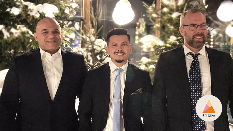 Tamer Khairy, Mansour Norozi och Mats Eriksson är grundarna bakom startupbolaget Your Brand Travel.