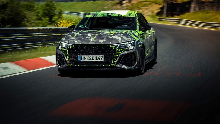 Audi RS 3 sætter ny rekord på Nürburgring Nordsløjfen
