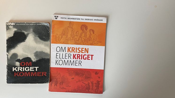 MSB tar fram ny version av broschyren Om krisen eller kriget kommer