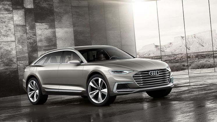Audi prologue allroad front right side