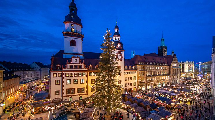 2. Weihnachtsbaum in Chemnitz