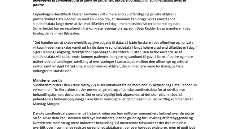 Data Redder Liv: SAP sundhedsdataplatform kan hjælpe til at forebygge og behandle cancer