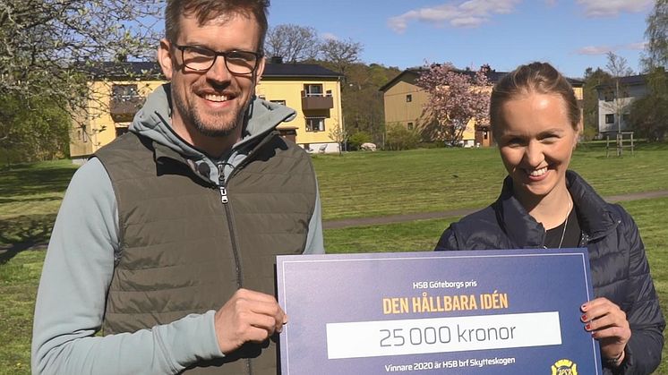 HSB brf Skytteskogen - vinnare av Den hållbara idén 2020.