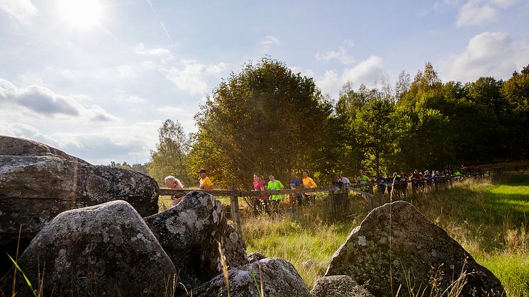 Morgonträning i Almedalen tillsammans med ICA, välj mellan löpning, simning eller cykling. På bilden syns löpare under Lidingöloppet 2016. Foto: Peter Holgersson / BILDBYRÅN 