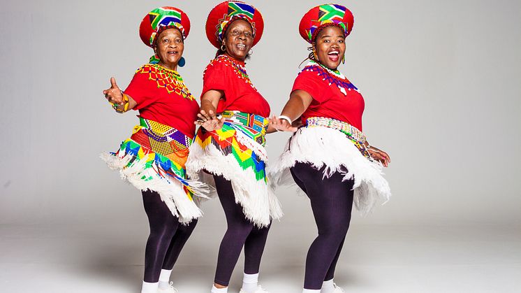 Mahotella Queens – legendarisk sydafrikansk vokalgrupp – på Palladium Malmö 6 nov