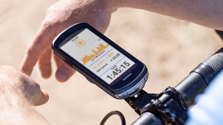 Edge 1040 Solar, ride