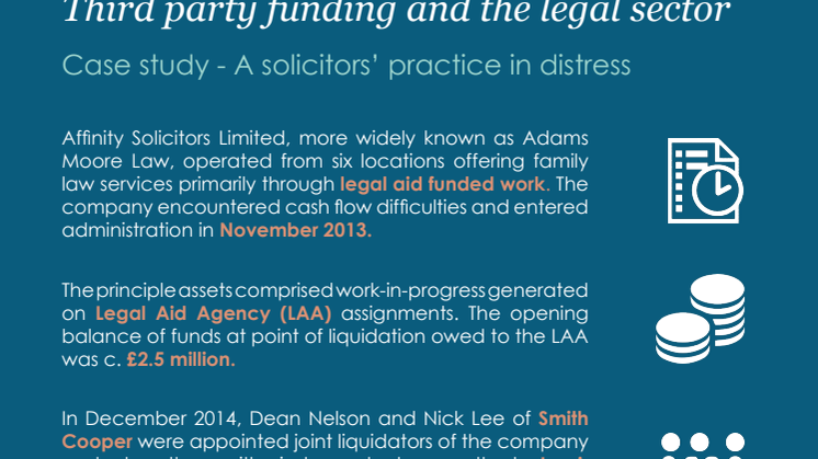 Award winning Business Recovery and Insolvency team recover £3.8million of debt in unprecedented legal assignment 