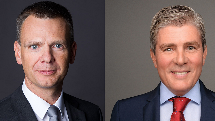 Verstärkung für Deutsche Glasfaser: Raimund Winkler (l.) und Jochen Mogalle (r.) ergänzen das Team der Geschäftsführung (DG).