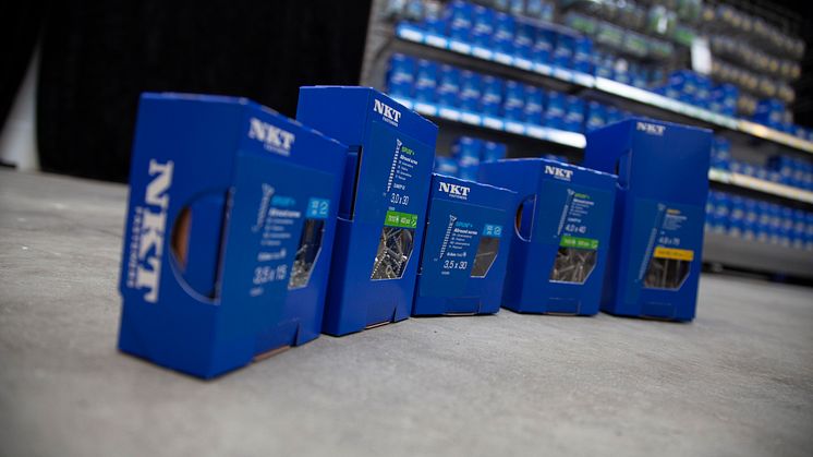 En del av nya NKT Fasteners-sortimentet