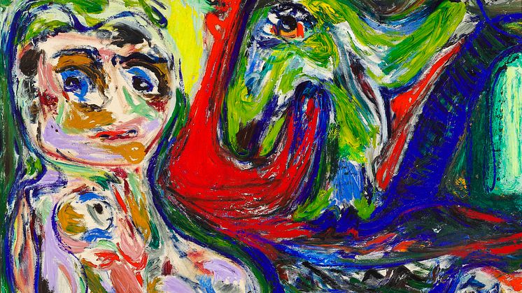 Asger Jorn: "Maternitet" (1953). Vurdering: 1,2-1,5 mio. kr.