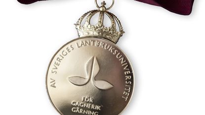 SLU:s förtjänstmedaljer 2014 till Uggla, Johansson och Ahrens