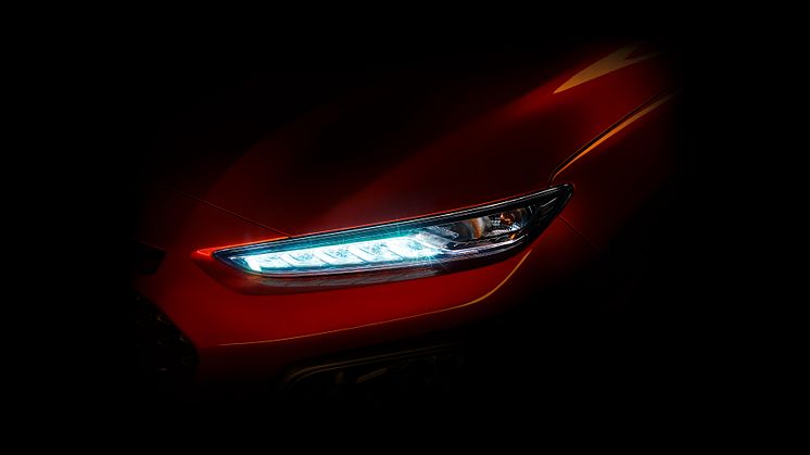 En smak av Hyundais nye kompakt-SUV, Kona.