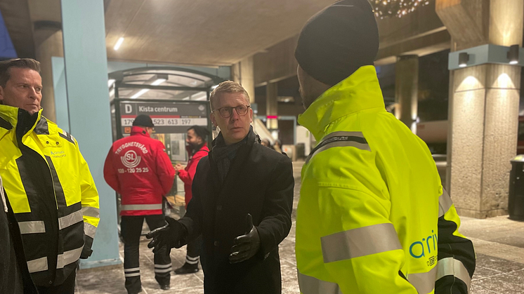 Kristoffer Tamsons (M), trafikregionråd och ordförande för SL.