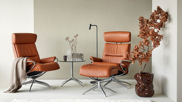 Styropor® Ccycled™ for Stressless® packaging: proven material with reduced carbon footprint for high-end design furniture