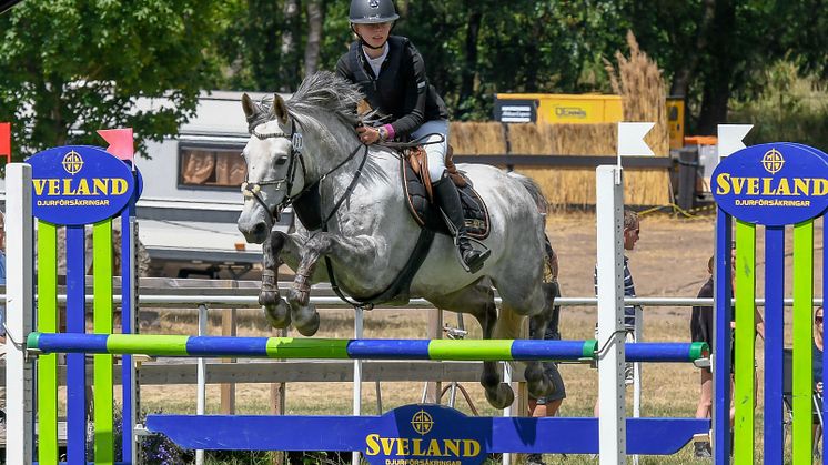 Ida Garcia, en av vinnarna av Sveland Cup 2018.  Fotograf: Roberto Garcia.