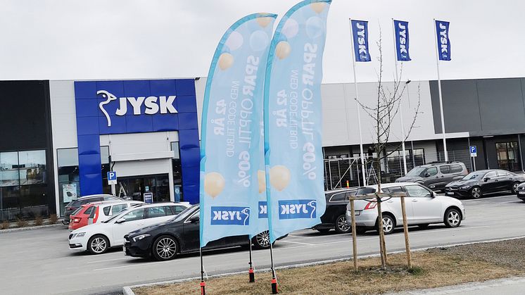 JYSK fortsetter å investere i Norge