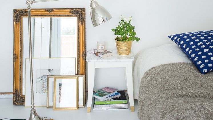 DIY: Ge din pall eller ditt bord en skiva av marmor