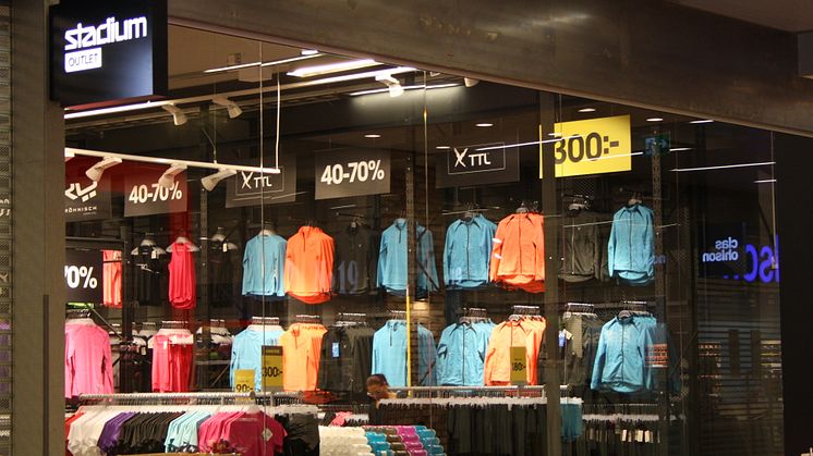 Stadium Outlet öppnar ny butik i handelsstaden Alingsås 