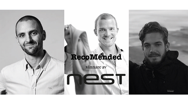 RecoMended vann NEST pitchtävling och TEKOs stipendium på 75.000 kr
