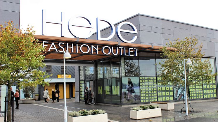 ​Nu invigs nya Hede Fashion Outlet i Kungsbacka