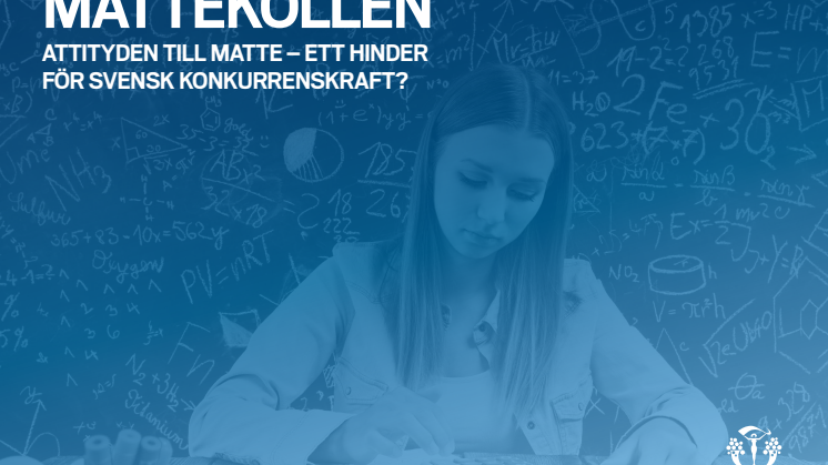 Attityden till matte är avgörande för svensk konkurrenskraft