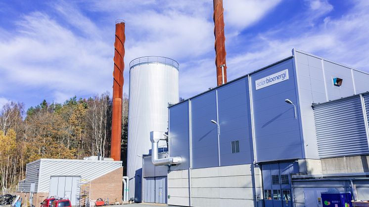 Solör Bionergis fjärrvärmeanläggning i Mölnlycke får till årsskiftet en ny oljepanna baserad på biooljan RME