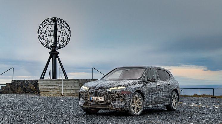 BMW iX -lippulaivamallin viimeiset talvitestit alkavat Lapissa