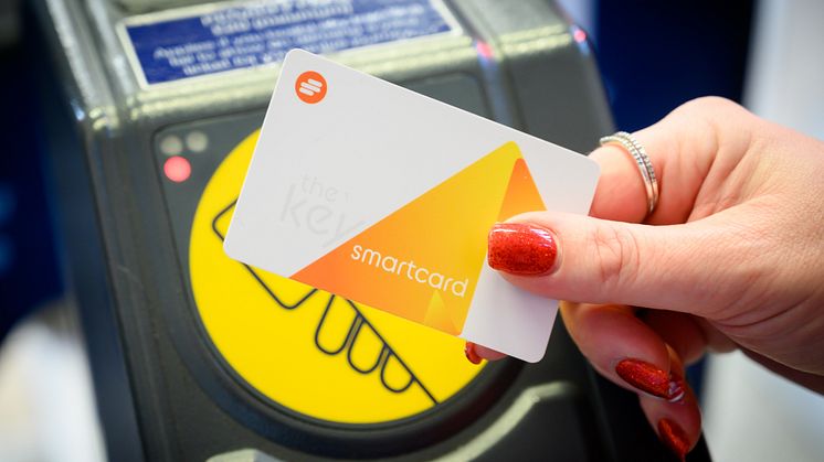 The key smartcard - now available available for free at all ticket offices 2