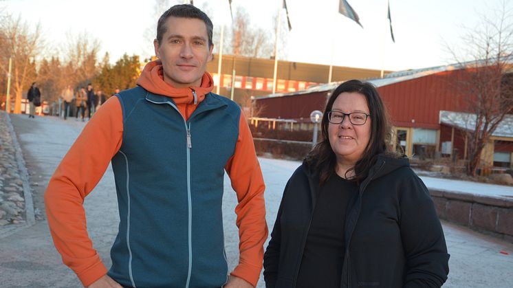 Thomas Zobel och Åsa Ericson