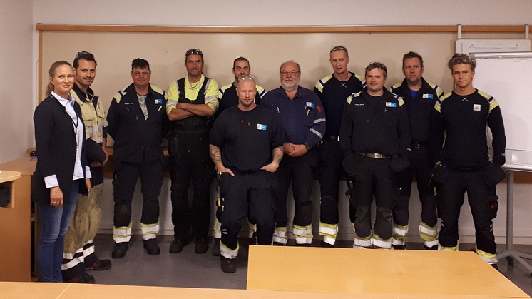 Bilfingers team vid Borealis Krackeranläggning i Stenungsund