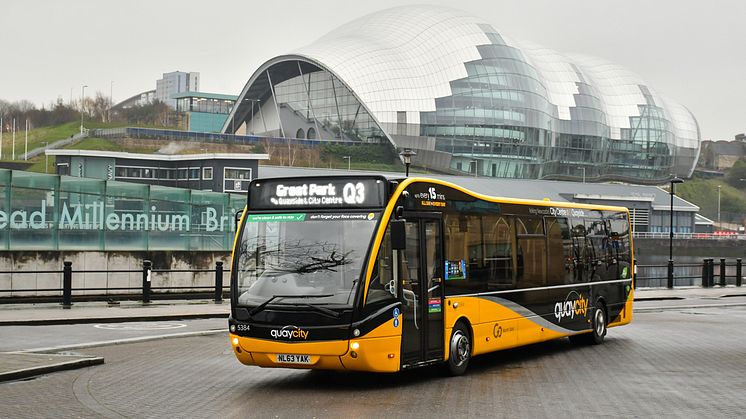 QuayCity Q3 route improvements in Newcastle from 12 June