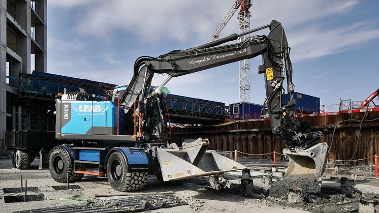 Volvo EWR170E hos LEAB