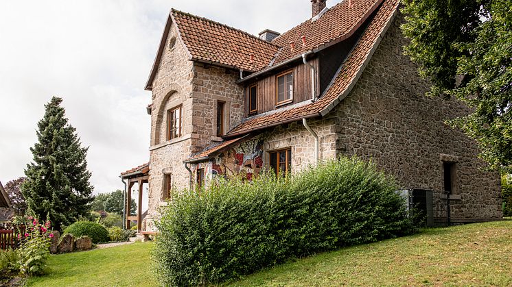 Das renovierte Ferienhaus „Türmchen“ wird nach der Sanierung von einer NIBE Luft-/Wasser-Wärmepumpe beheizt