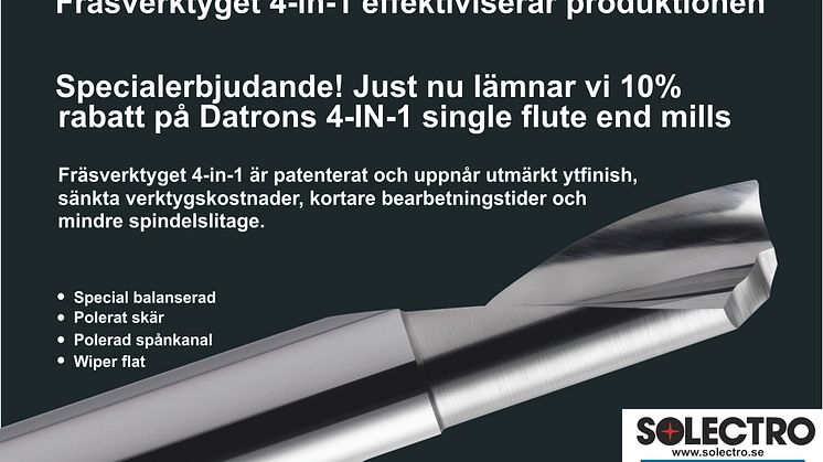 Fräsverktyg 4-in-1
