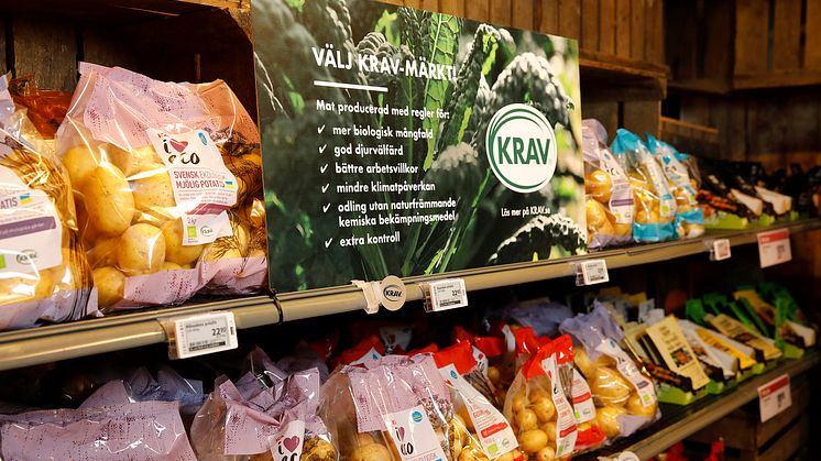 Flest konsumenter förknippar KRAV med hållbarhet