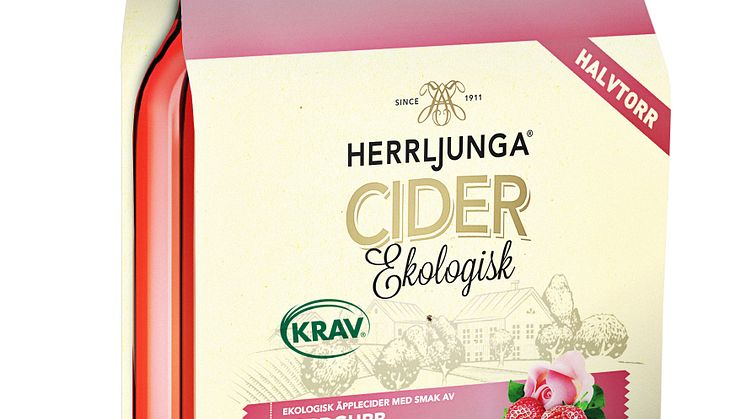 Sveriges starkaste ciderportfölj breddar ekologiska sortimentet!