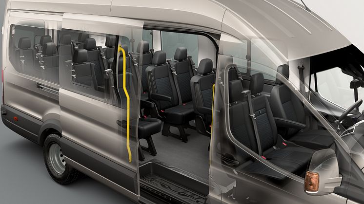 Ford Transit 18-paikkainen linja-auto