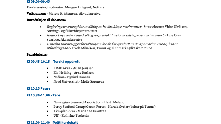 Seminar Blått i nord_6 mai 2022 - Nye marine oppdrettsarter PROGRAM.pdf