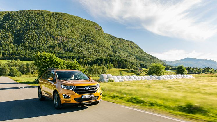 Ford-lansering av nye Edge og Ranger i Molde