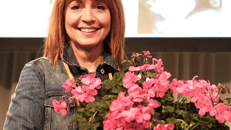 Årets Pelargon presenterad på Nordiska Trädgårdar
