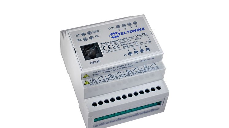 TWCT22 I/O-modul för SMS och GPRS