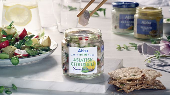 Årets smak från Abba är här – asiatisk citrussill med yuzu & shiso 
