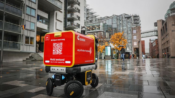 Selvkjørende robot
