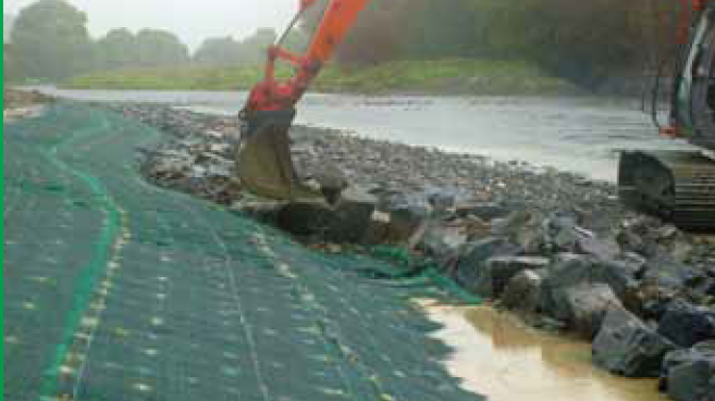 Riverbank protection