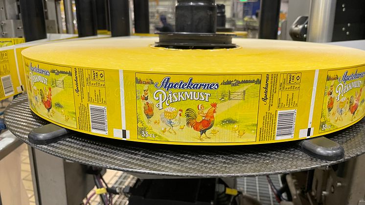 Påskmustetiketter