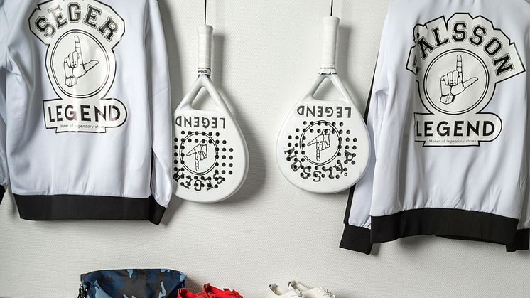 Sveriges bästa padelspelare frontar vårens kampanj för Legend