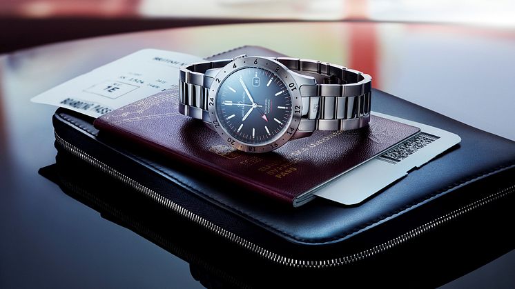 Sjöö Sandström lanserar ny exklusiv klocka, Royal Steel Worldtimer